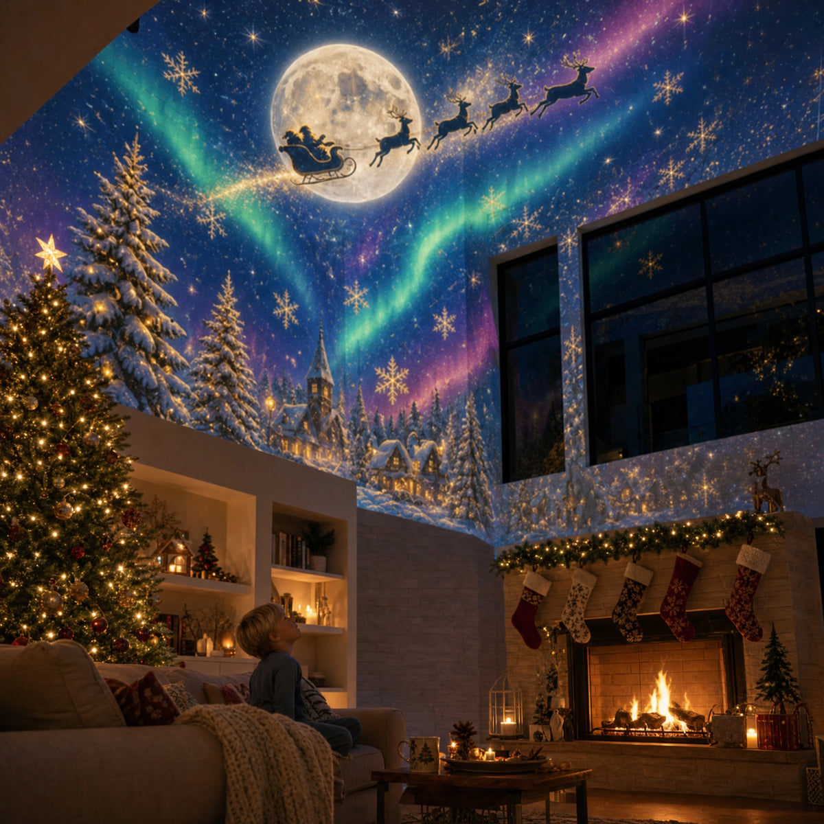 MerryCount™ Christmas Light Projector