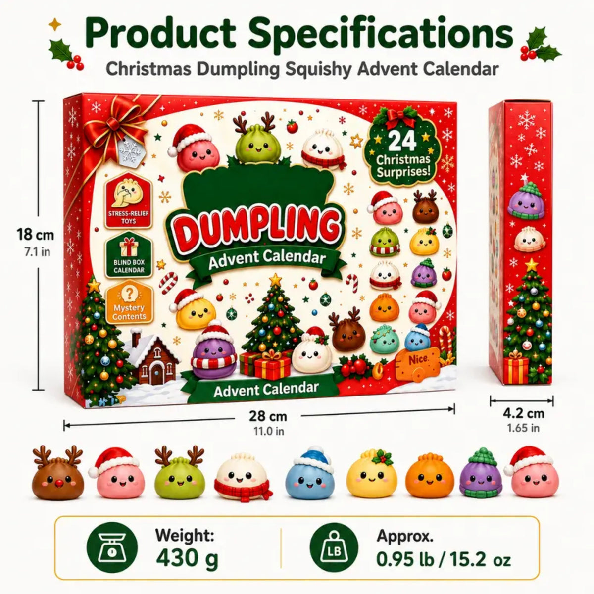 Dumpling Buddies Advent Calendar